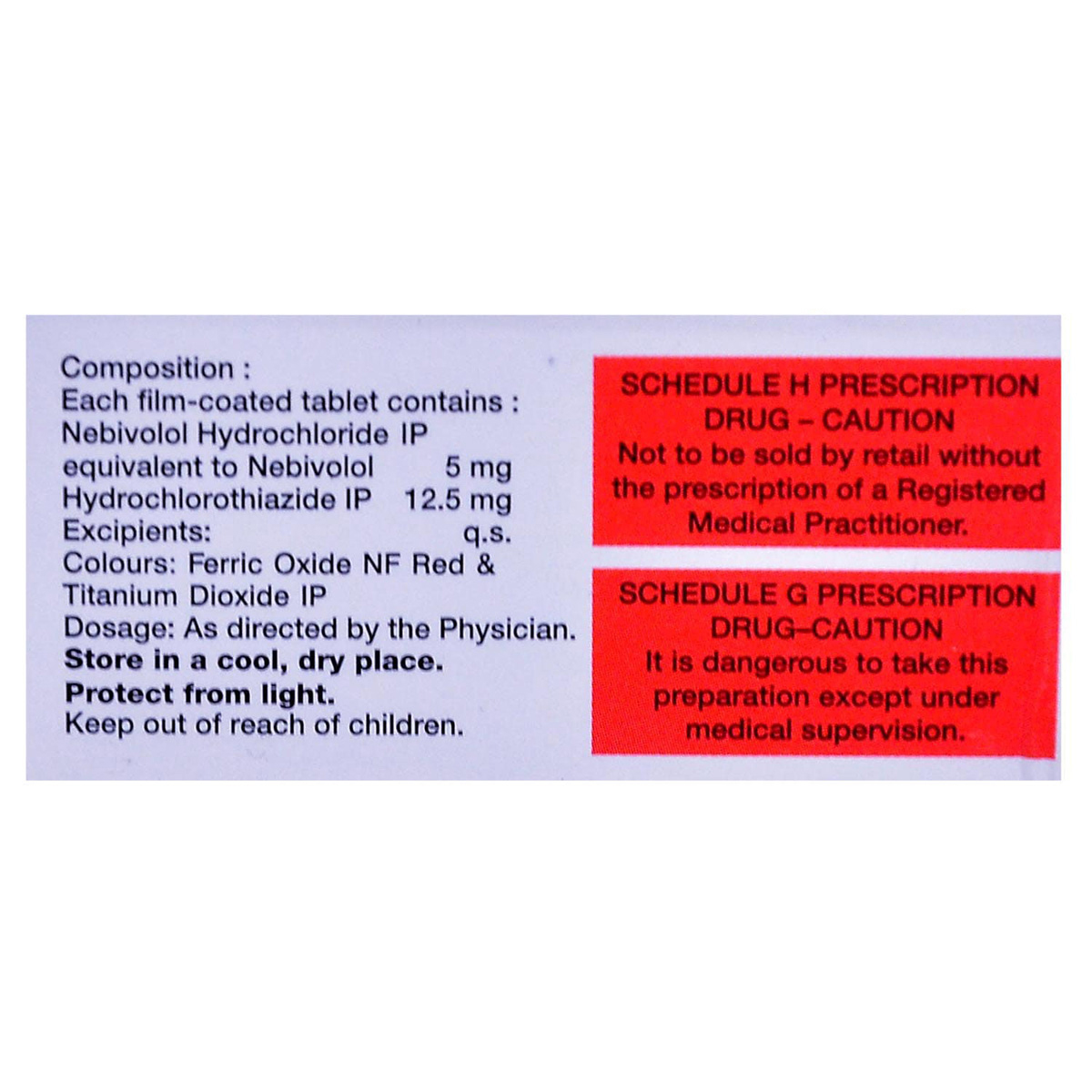 Nebi H Tablet 10's, Pack of 10 TABLETS Nebi H Tablet 10's, Pack of 10 TABLETS