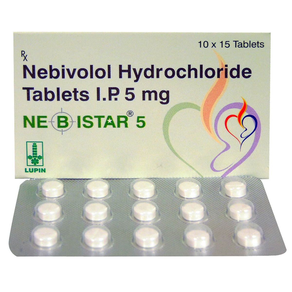 Nebistar 5 Tablet 15's, Pack of 15 TABLETS Nebistar 5 Tablet 15's, Pack of 15 TABLETS
