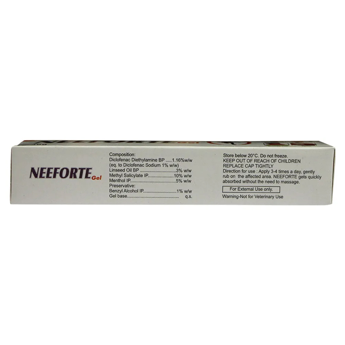 Neeforte Gel 30 gm, Pack of 1 GEL Neeforte Gel 30 gm, Pack of 1 GEL