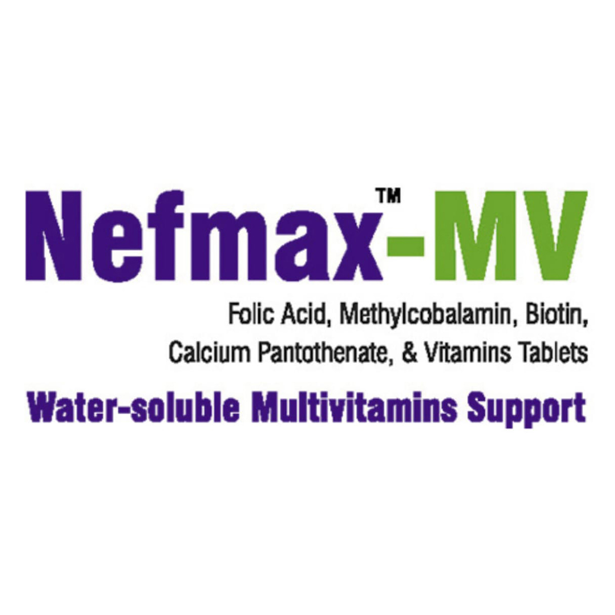 Nefmax-Mv Tablet 10'S, Pack of 10 TabletS Nefmax-Mv Tablet 10'S, Pack of 10 TabletS