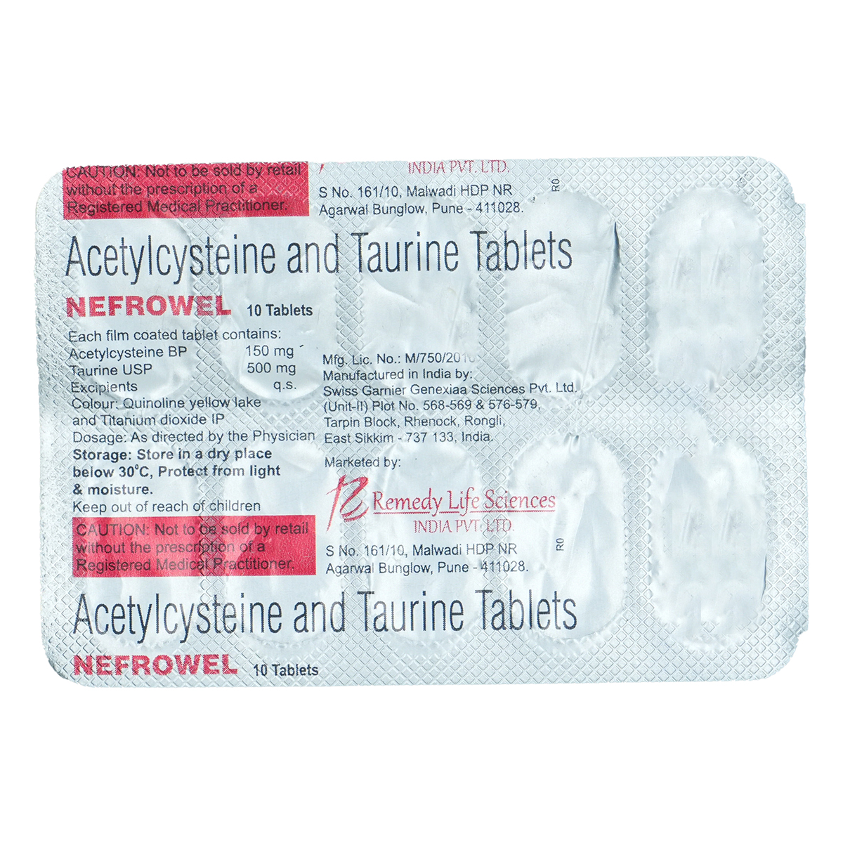 Nefrowel Tablet 10's Nefrowel Tablet 10's