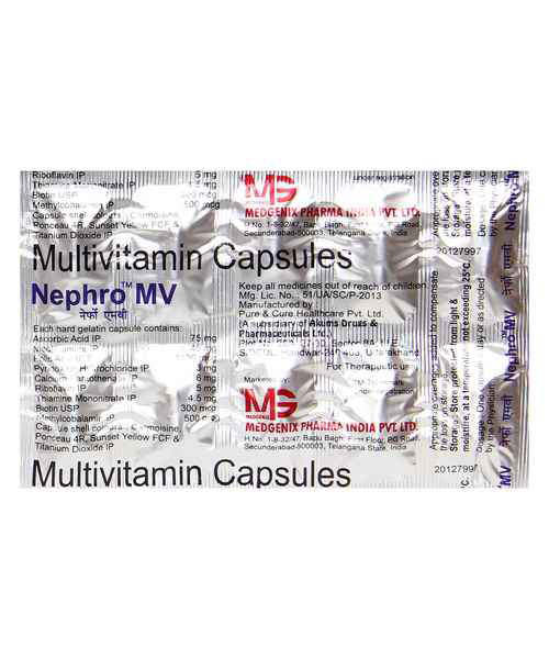 Nephro MV Capsule 10's Nephro MV Capsule 10's