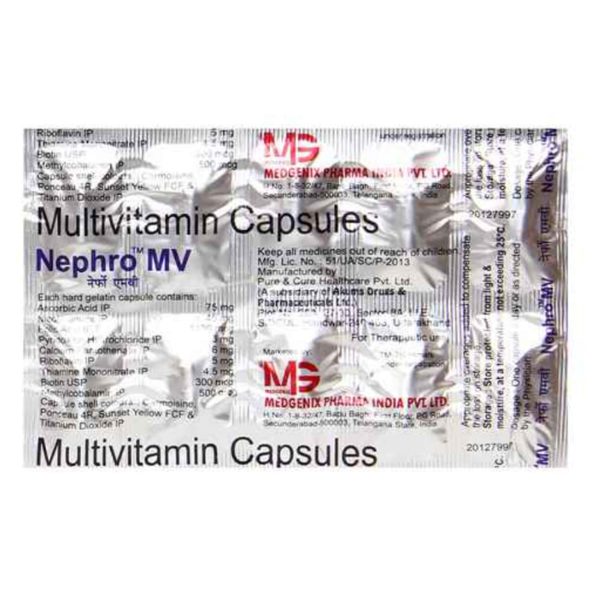 Nephro MV Capsule 10's Nephro MV Capsule 10's