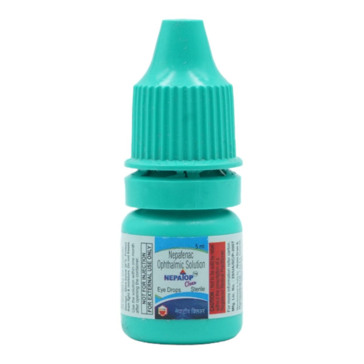 Nepatop Clear Eye Drops 5 ml, Pack of 1 Eye Drops Nepatop Clear Eye Drops 5 ml, Pack of 1 Eye Drops