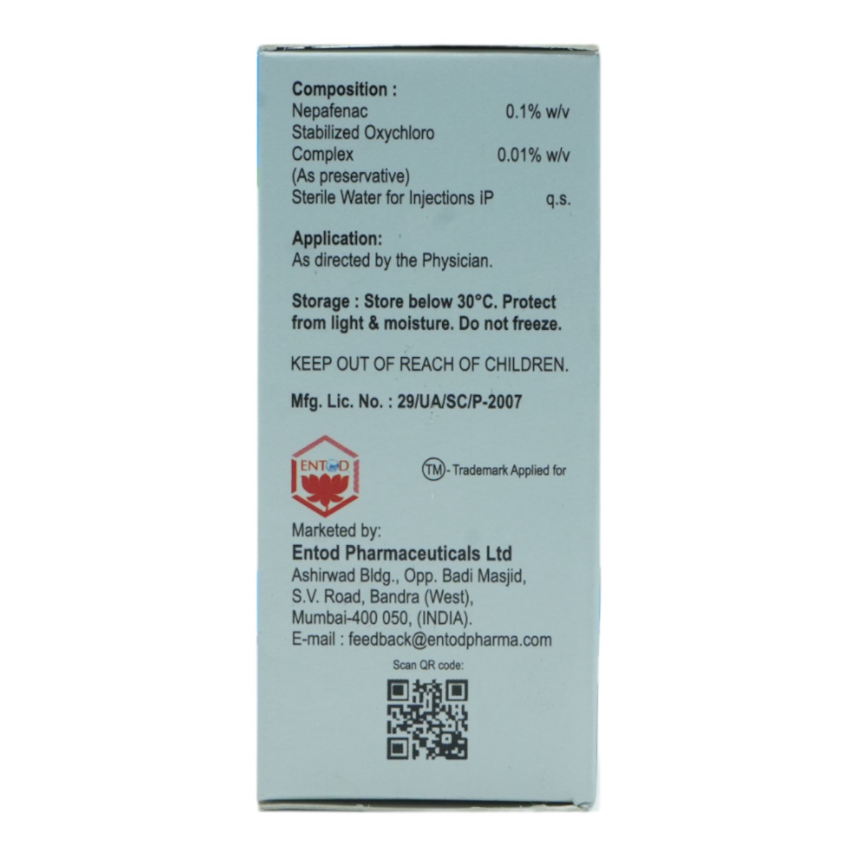 Nepatop Clear Eye Drops 5 ml, Pack of 1 Eye Drops Nepatop Clear Eye Drops 5 ml, Pack of 1 Eye Drops