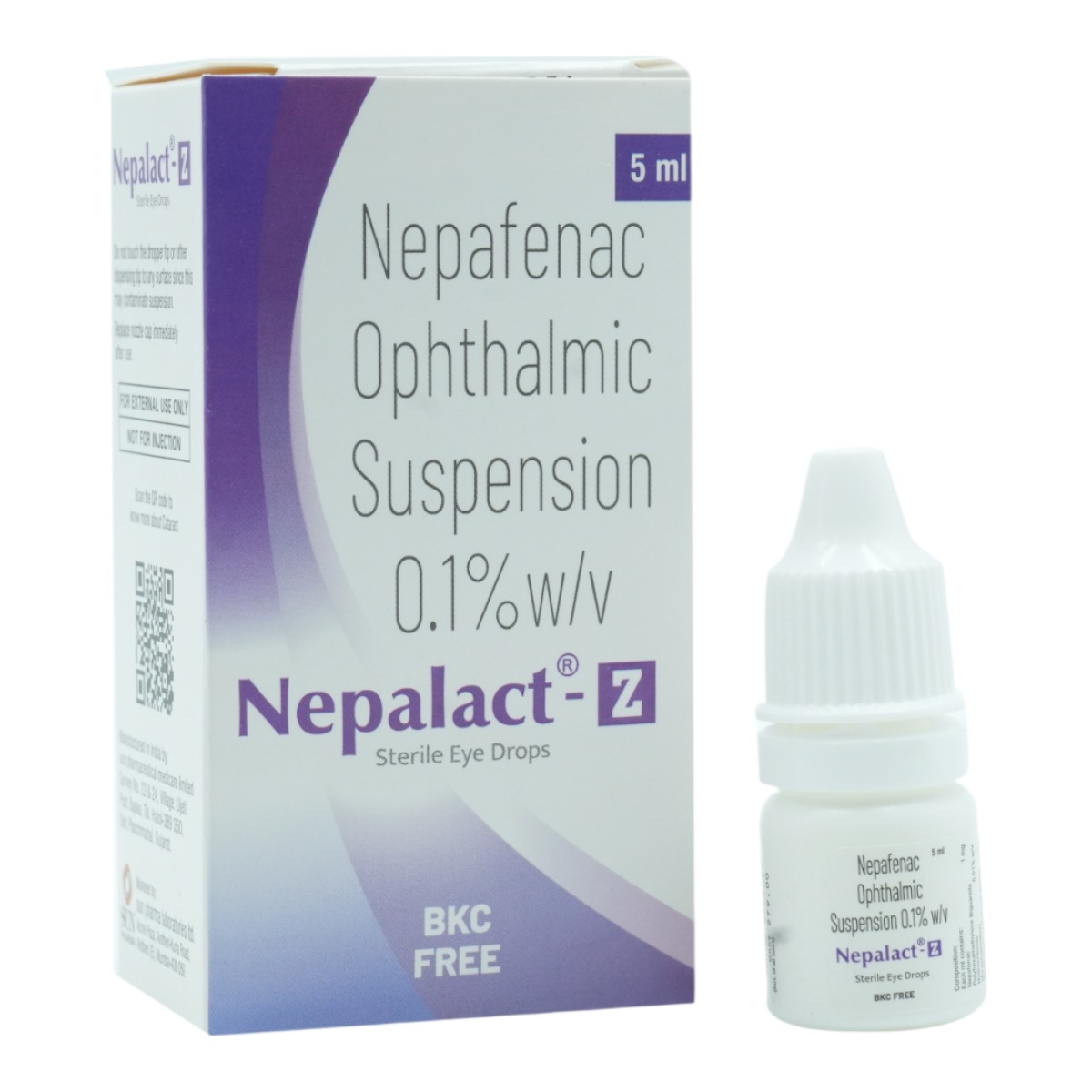 Nepalact-Z Sterile Eye Drops 5 ml, Pack of 1 Eye Drops Nepalact-Z Sterile Eye Drops 5 ml, Pack of 1 Eye Drops