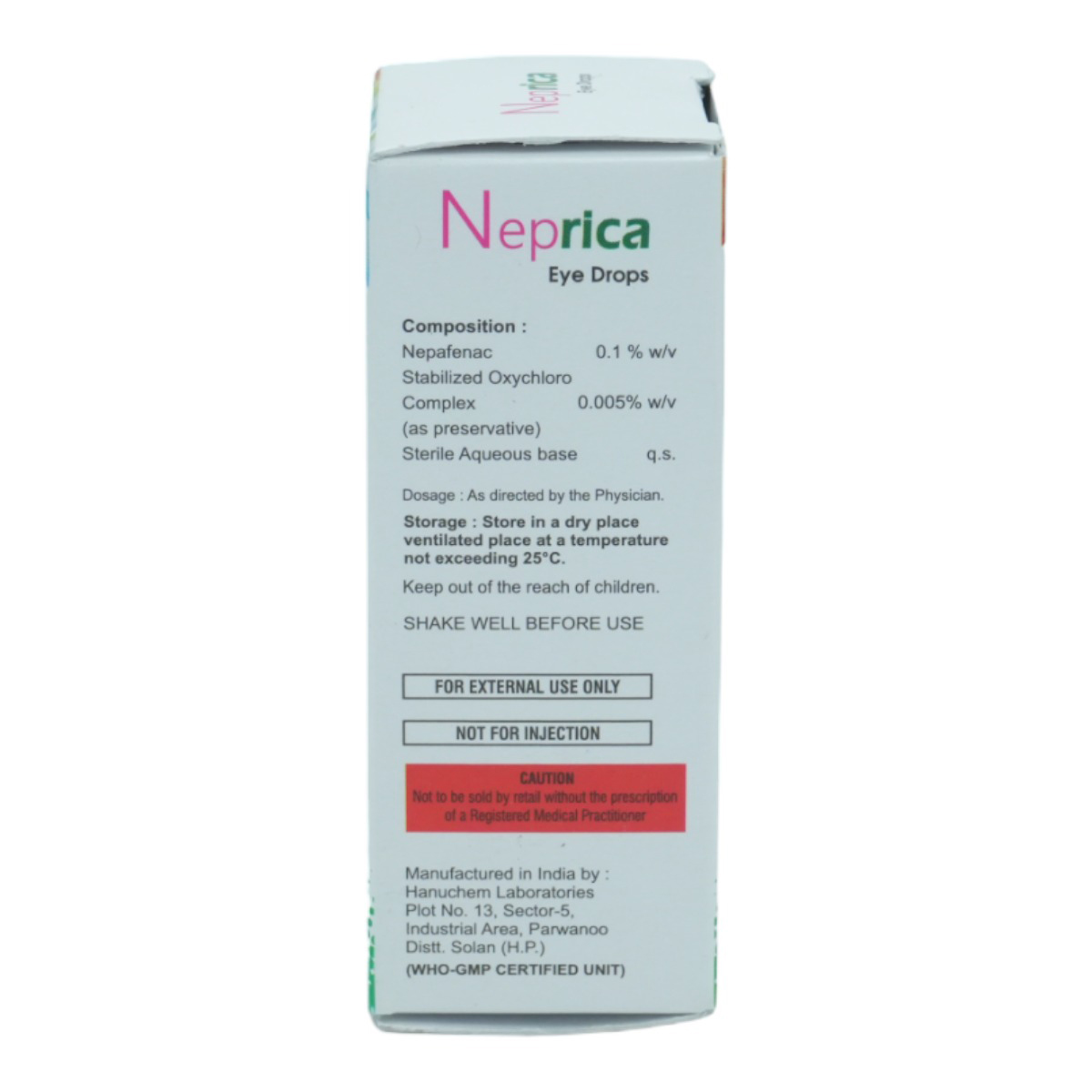Neprica Eye Drops 5 ml Neprica Eye Drops 5 ml