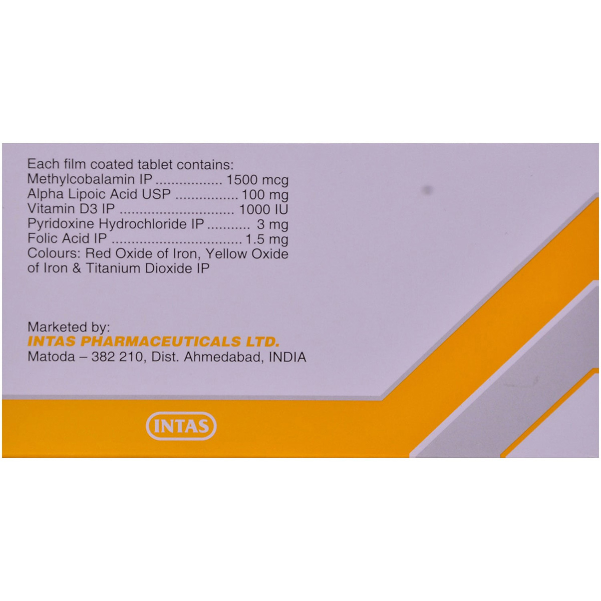 Nervz D Tablet 10's, Pack of 10 TABLETS Nervz D Tablet 10's, Pack of 10 TABLETS