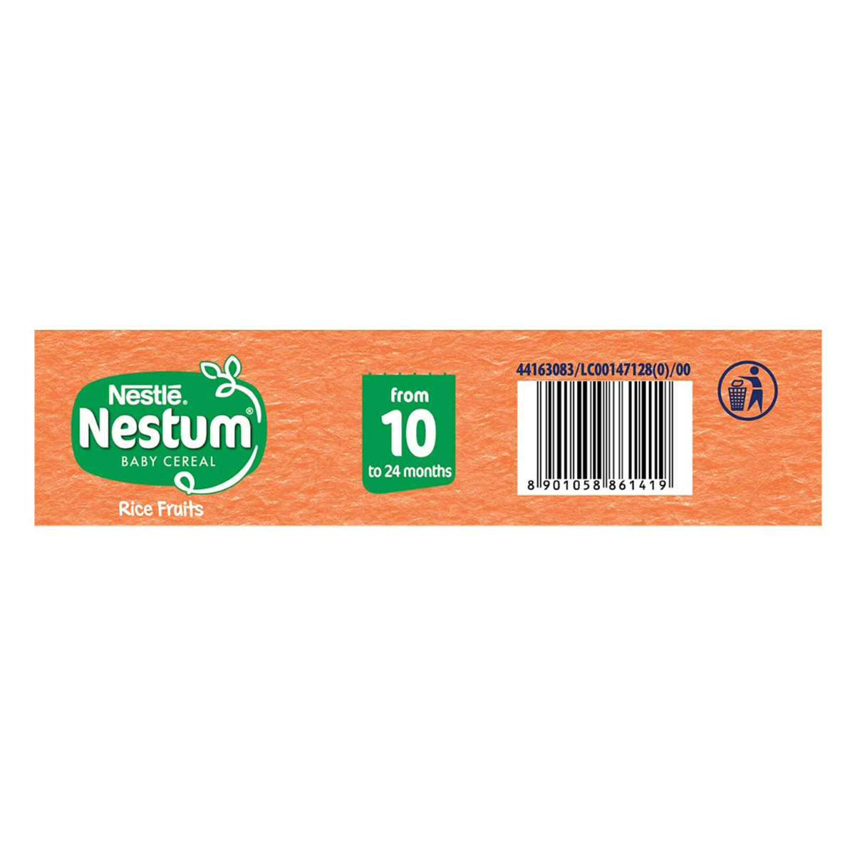 Nestle Nestum Baby Cereal Rice Fruits (From 10 to 24 Months) Powder, 300 gm Refill Pack, Pack of 1