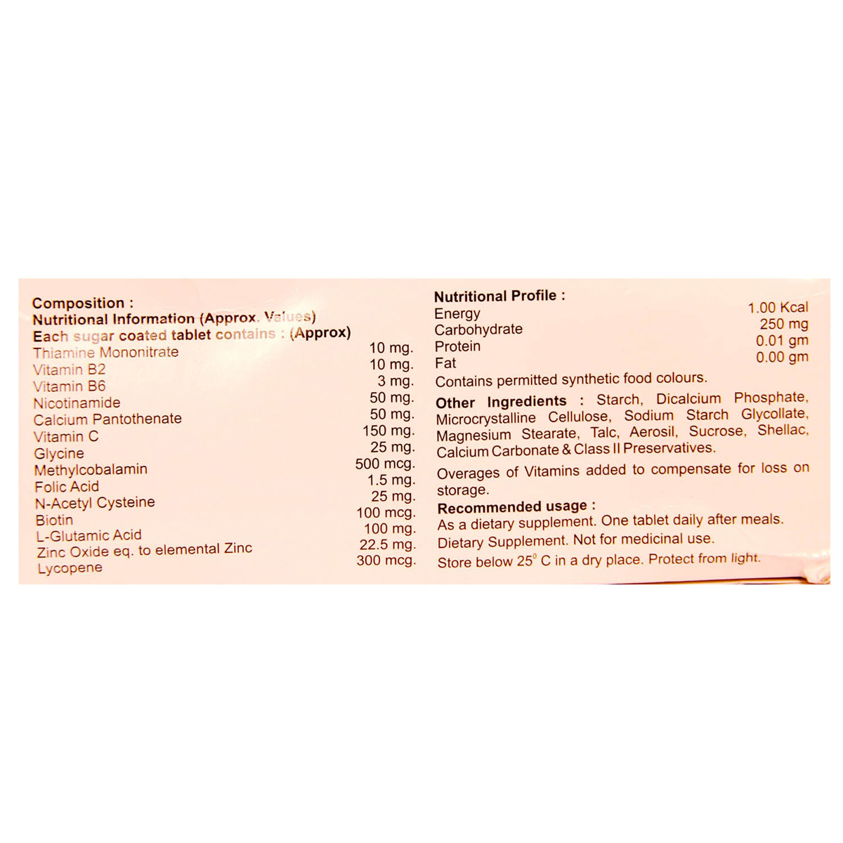 Neurogard Tablet 10's, Pack of 10 Neurogard Tablet 10's, Pack of 10