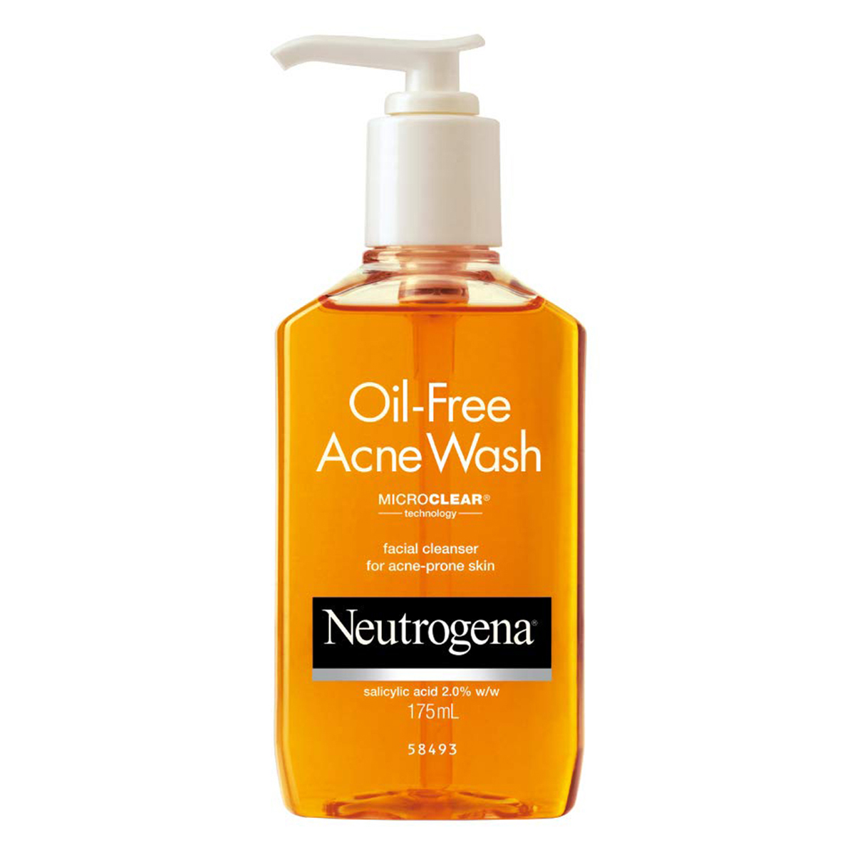 Neutrogena Oil Free Acne Wash Facial Cleanser 175 ml | Salicylic Acid | Provides Deep Cleansing | For Acne Prone Skin, Pack of 1 Neutrogena Oil Free Acne Wash Facial Cleanser 175 ml | Salicylic Acid | Provides Deep Cleansing | For Acne Prone Skin, Pack of 1