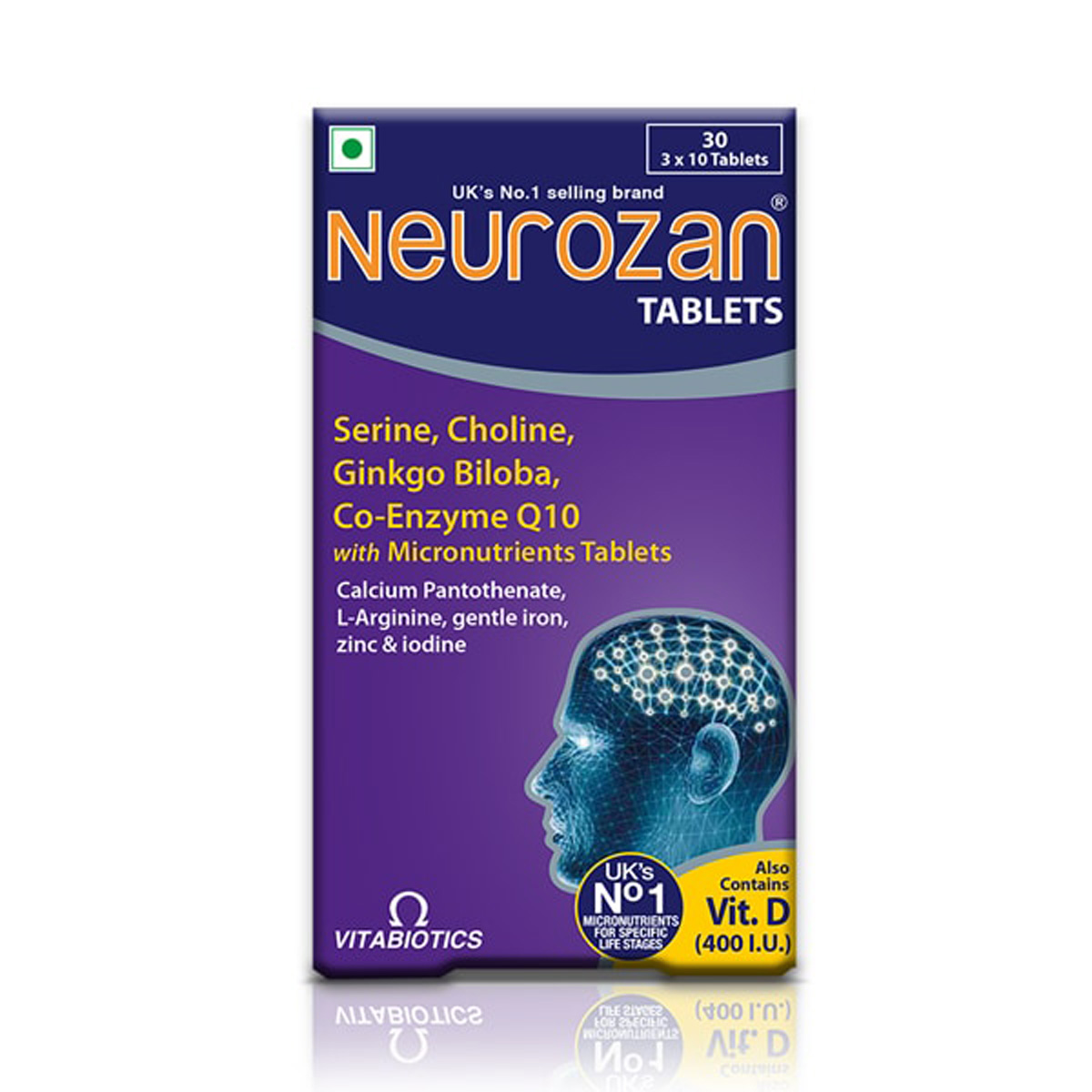Neurozan Tablet 10's, Pack of 10 Neurozan Tablet 10's, Pack of 10
