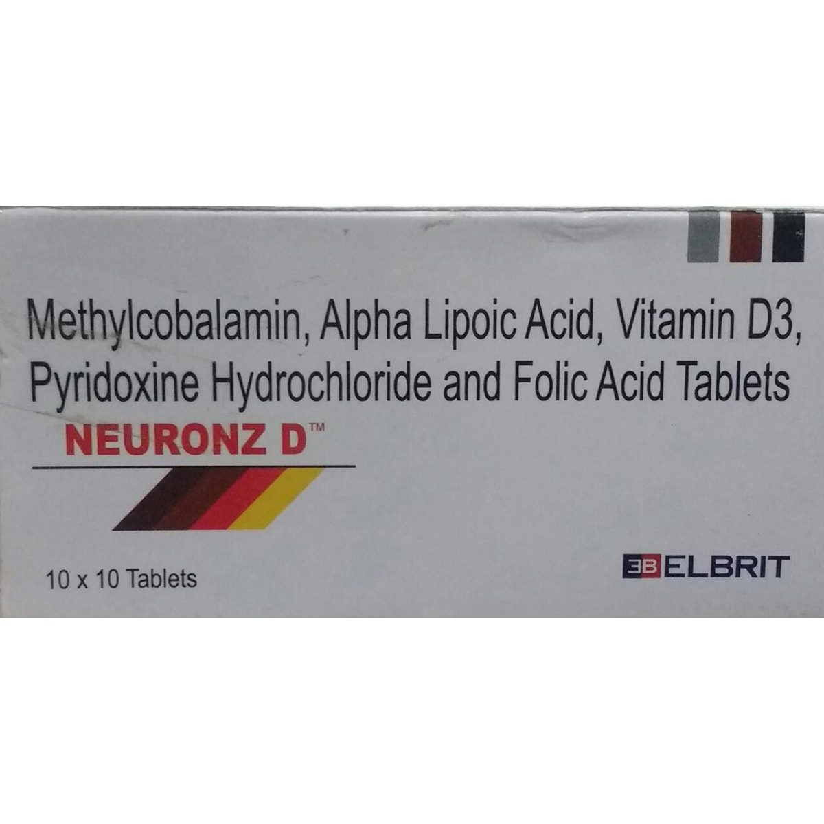 Neuronz D Tablet 10's, Pack of 10 Neuronz D Tablet 10's, Pack of 10