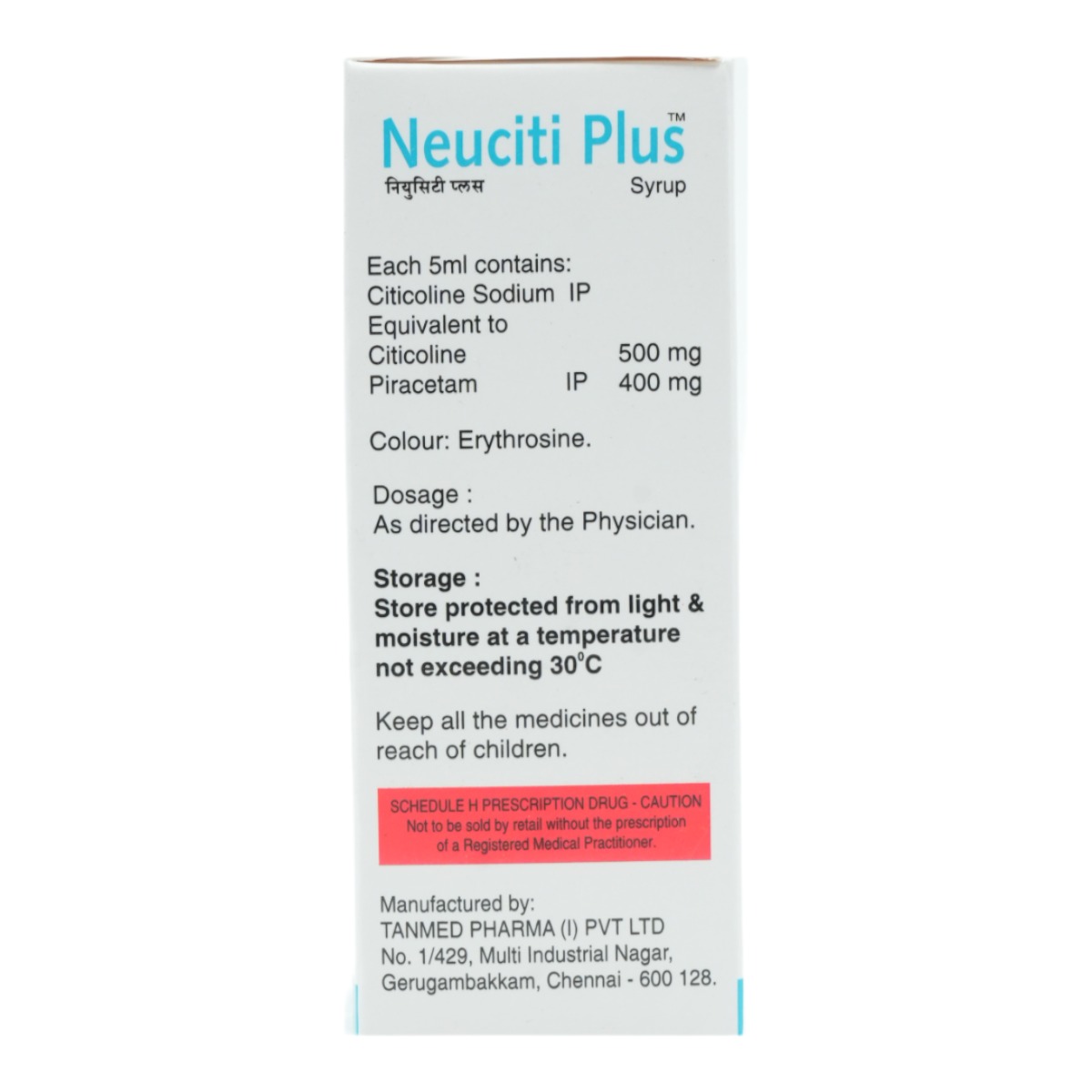 Neuciti Plus Syrup 60 ml, Pack of 1 Liquid Neuciti Plus Syrup 60 ml, Pack of 1 Liquid