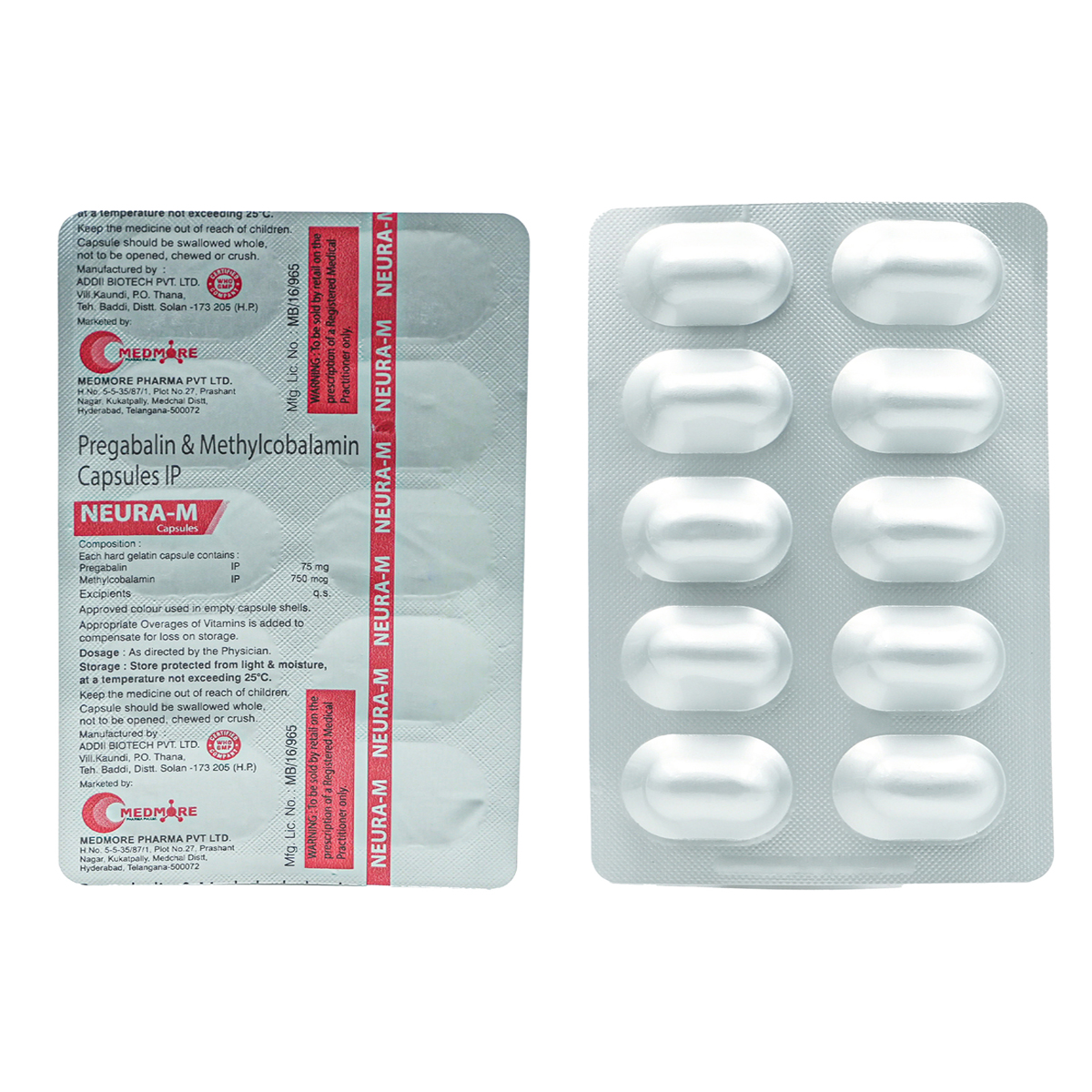 Neura-M Capsule 10's, Pack of 10 CapsuleS Neura-M Capsule 10's, Pack of 10 CapsuleS