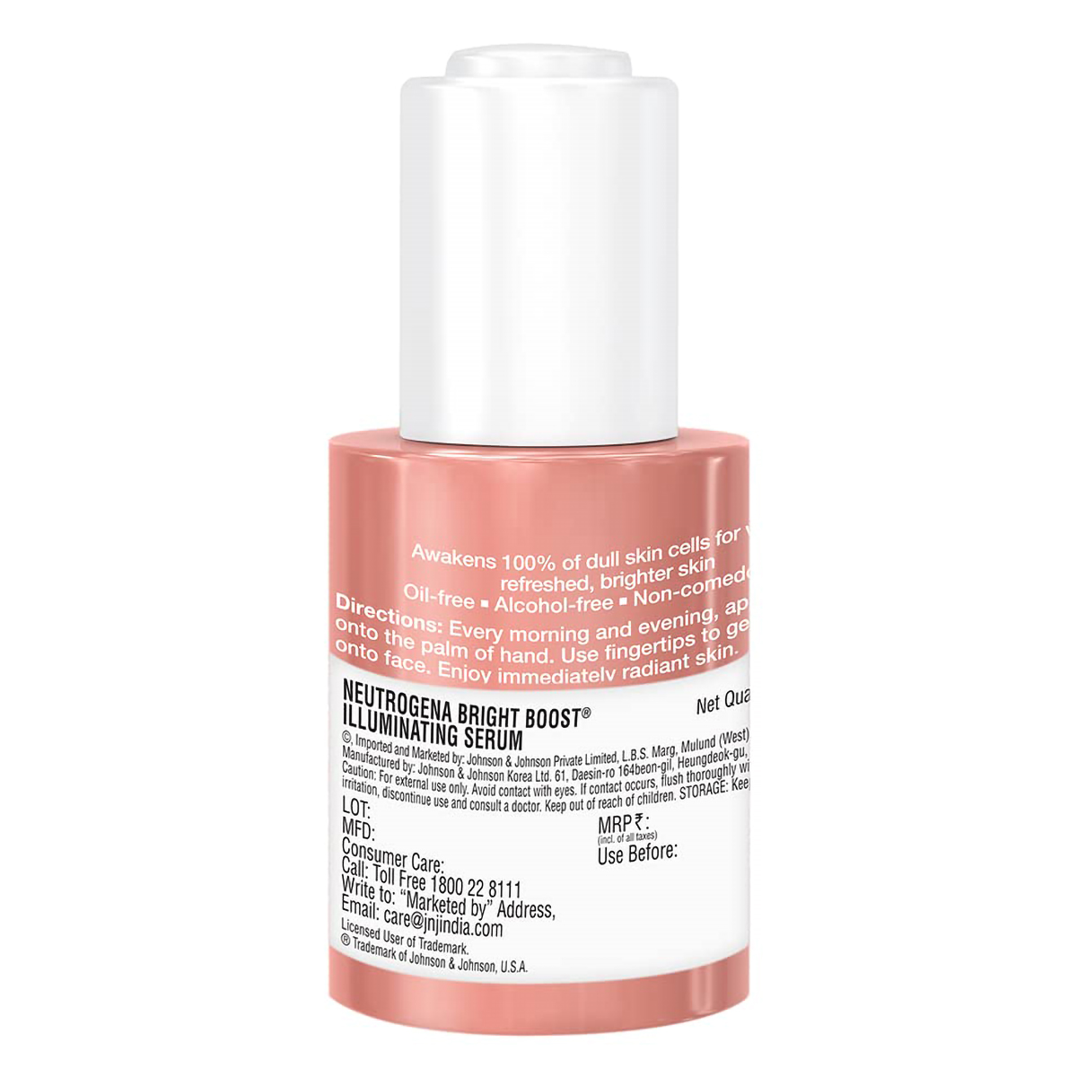 Neutrogena Bright Boost Illuminating Serum 30 ml | Neoglucosamine & Turmeric Extract | With 3X Brightening Power | Gives Instant Bright Skin, Pack of 1 Neutrogena Bright Boost Illuminating Serum 30 ml | Neoglucosamine & Turmeric Extract | With 3X Brightening Power | Gives Instant Bright Skin, Pack of 1