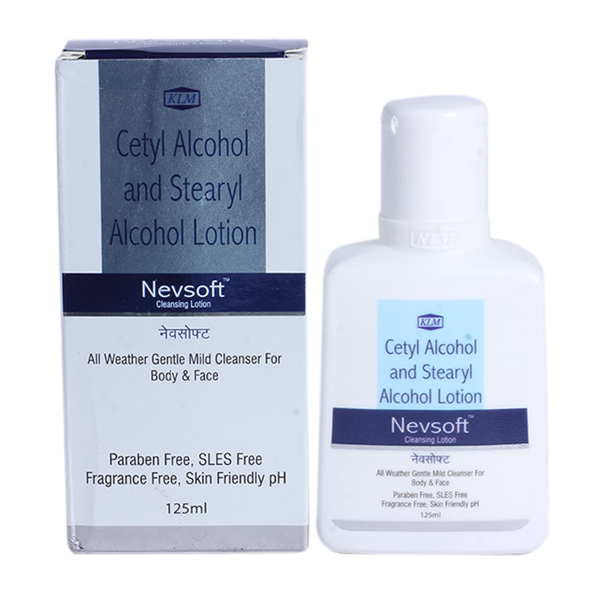 Nevsoft Cleansing Lotion 125 ml | Cetyl Alcohol & Stearyl Alcohol | Gentle Cleansing | Nourishes Skin | Skin Friendly pH | For Face & Body | For Sensitive Skin, Pack of 1 LOTION Nevsoft Cleansing Lotion 125 ml | Cetyl Alcohol & Stearyl Alcohol | Gentle Cleansing | Nourishes Skin | Skin Friendly pH | For Face & Body | For Sensitive Skin, Pack of 1 LOTION