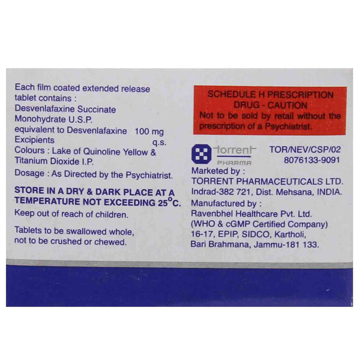 Newven OD 100 Tablet 10's, Pack of 10 TABLETS Newven OD 100 Tablet 10's, Pack of 10 TABLETS