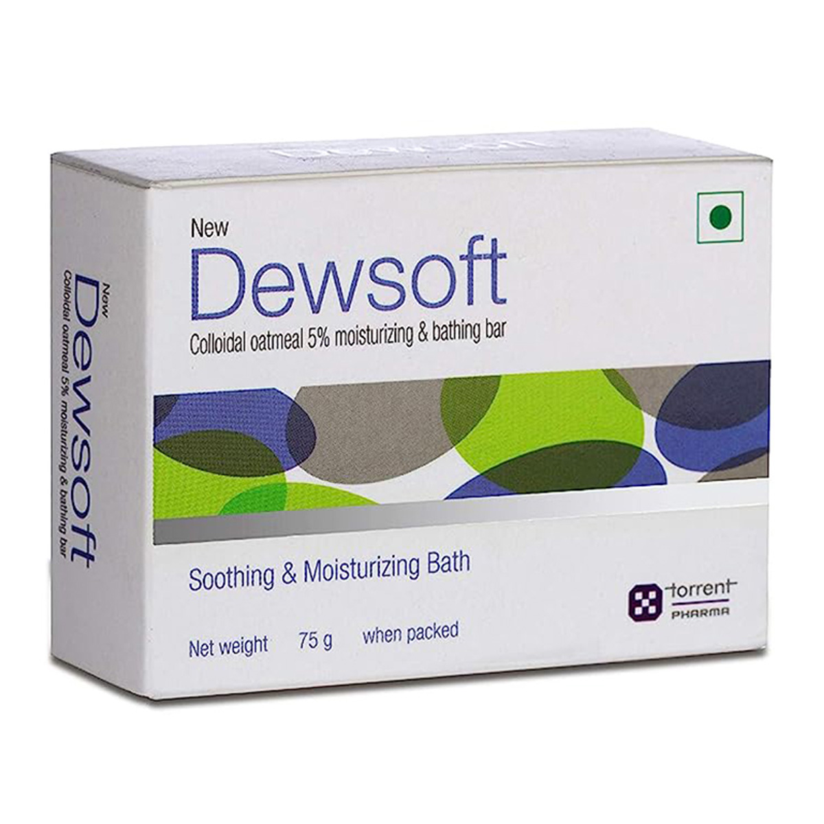 New Dewsoft Bathing Bar 75 gm | Colloidal Oatmeal | Cleanses, Soothes & Moisturises | For Dry Skin, Pack of 1 New Dewsoft Bathing Bar 75 gm | Colloidal Oatmeal | Cleanses, Soothes & Moisturises | For Dry Skin, Pack of 1