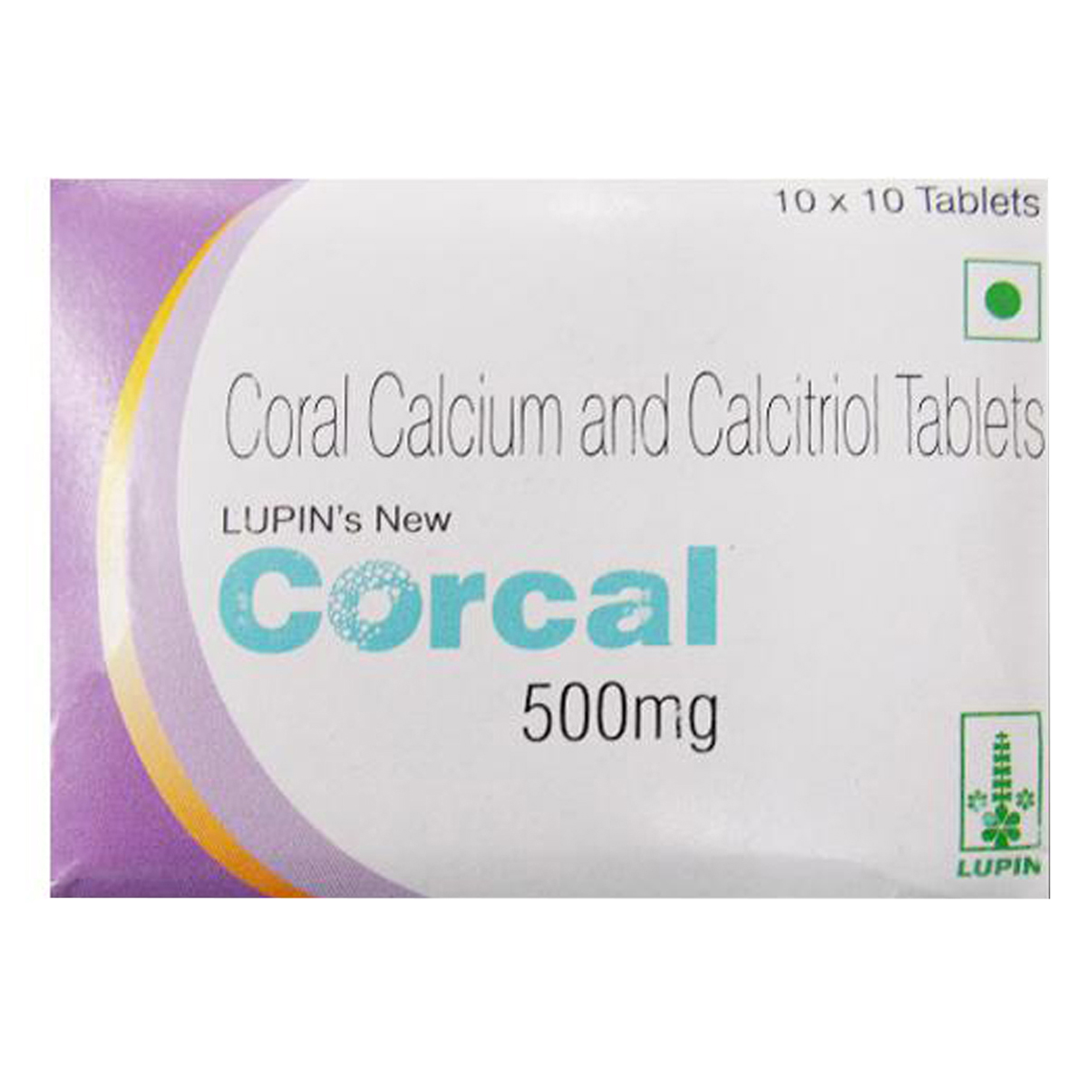 Buy New Corcal 500mg Tablet 10's Online