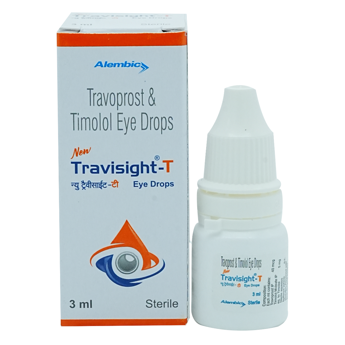 New Travisight-T Eye Drops 3 ml, Pack of 1 Eye Drops New Travisight-T Eye Drops 3 ml, Pack of 1 Eye Drops