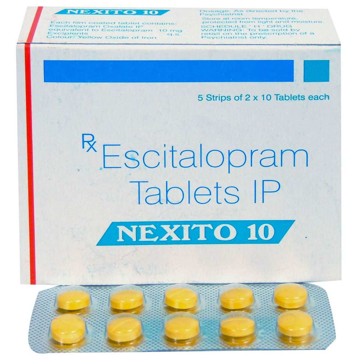 Nexito Tablet 10's, Pack of 10 TABLETS Nexito Tablet 10's, Pack of 10 TABLETS