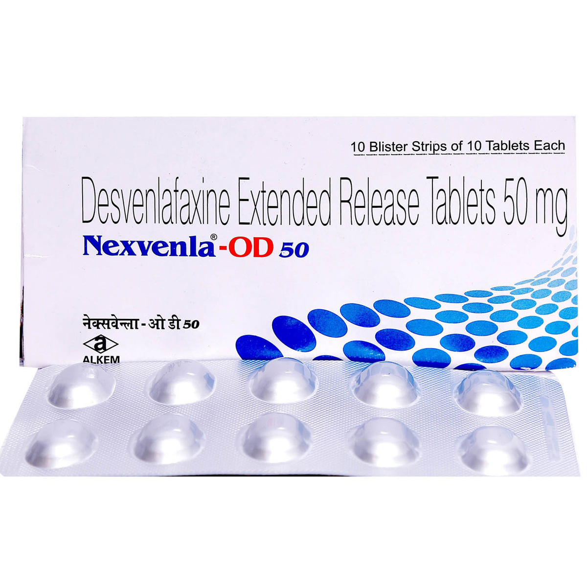 Nexvenla-OD 50 Tablet 10's, Pack of 10 TABLETS Nexvenla-OD 50 Tablet 10's, Pack of 10 TABLETS