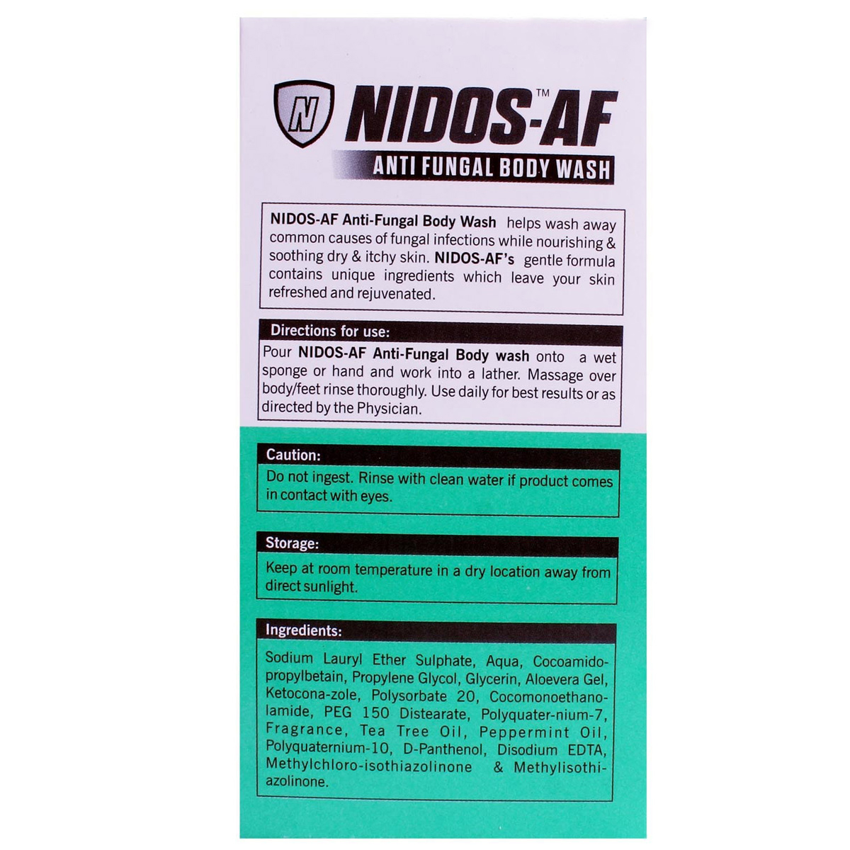 Nidos AF Body Wash 100 ml Nidos AF Body Wash 100 ml