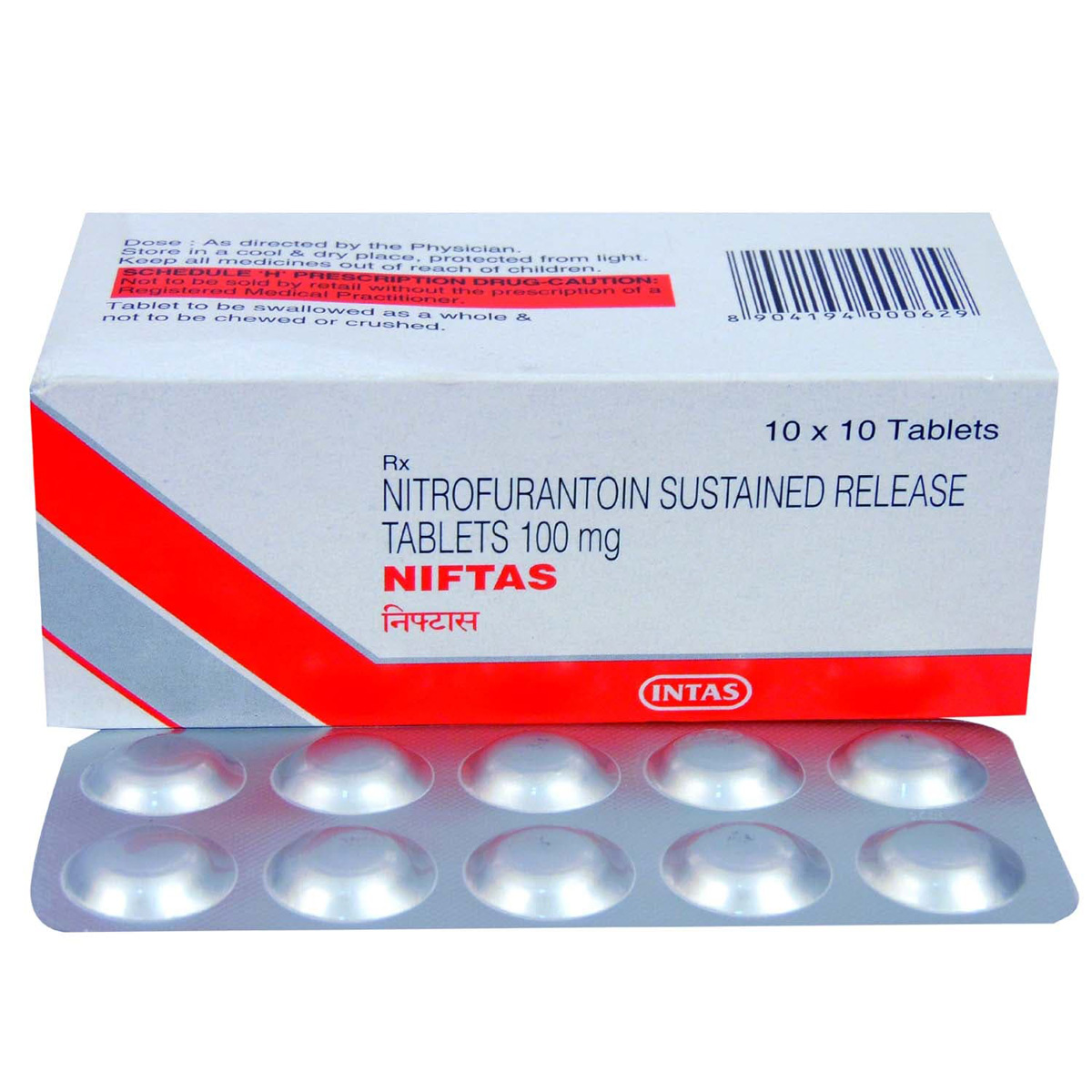 Niftas 100 mg Tablet 10's, Pack of 10 TABLETS Niftas 100 mg Tablet 10's, Pack of 10 TABLETS