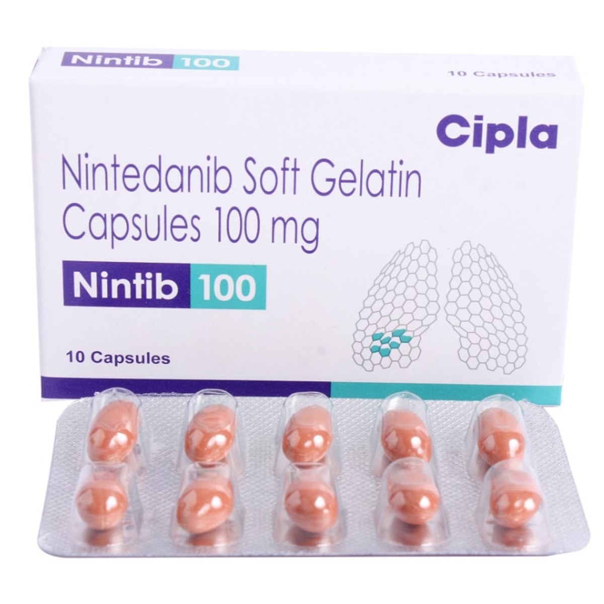 Nintib 100 Soft Gelatin Capsule 10's, Pack of 10 CAPSULES Nintib 100 Soft Gelatin Capsule 10's, Pack of 10 CAPSULES