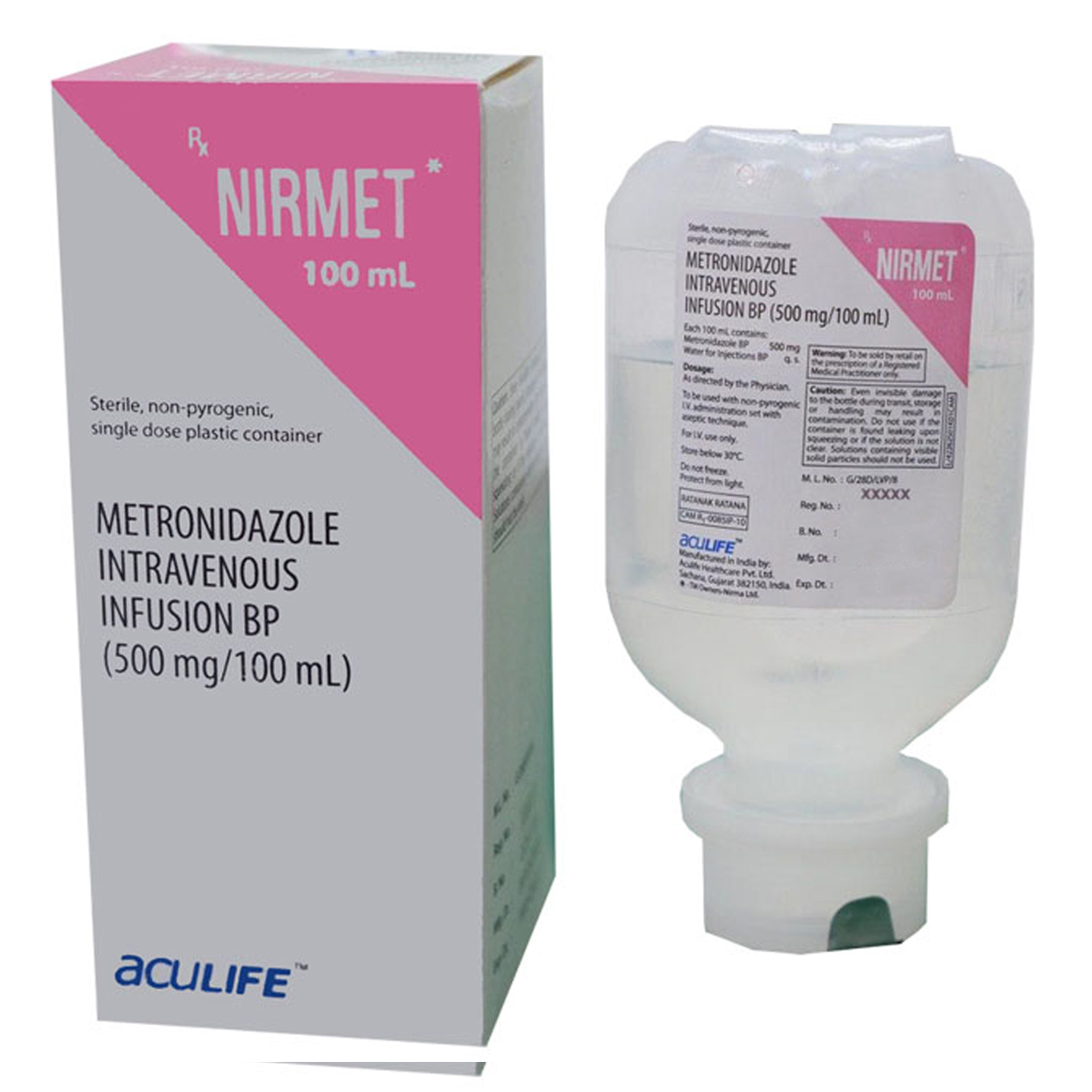 Nirmet Injection 100 ml, Pack of 1 Infusion Nirmet Injection 100 ml, Pack of 1 Infusion
