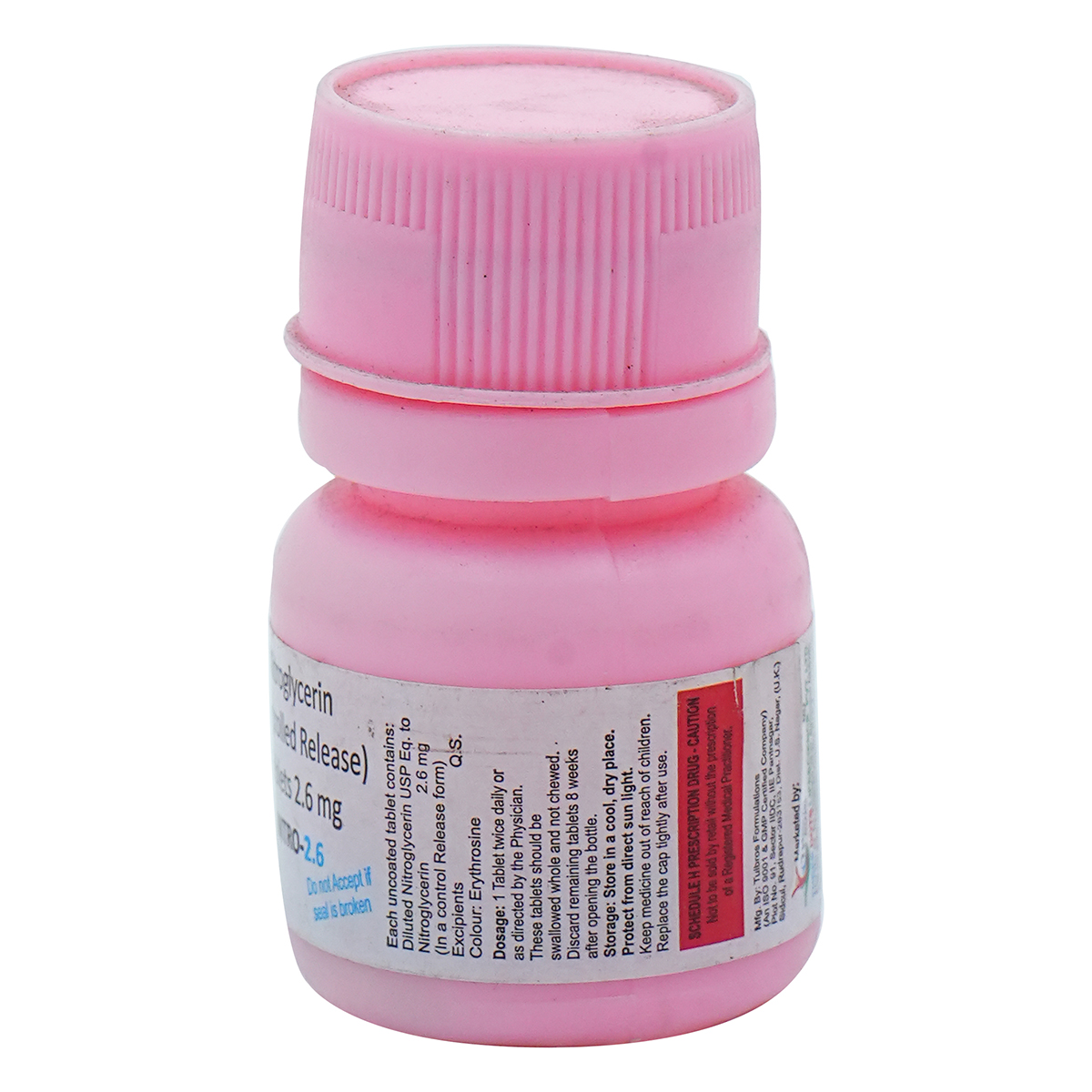 Nitro 2.6 Tablet 30's, Pack of 1 TABLET Nitro 2.6 Tablet 30's, Pack of 1 TABLET