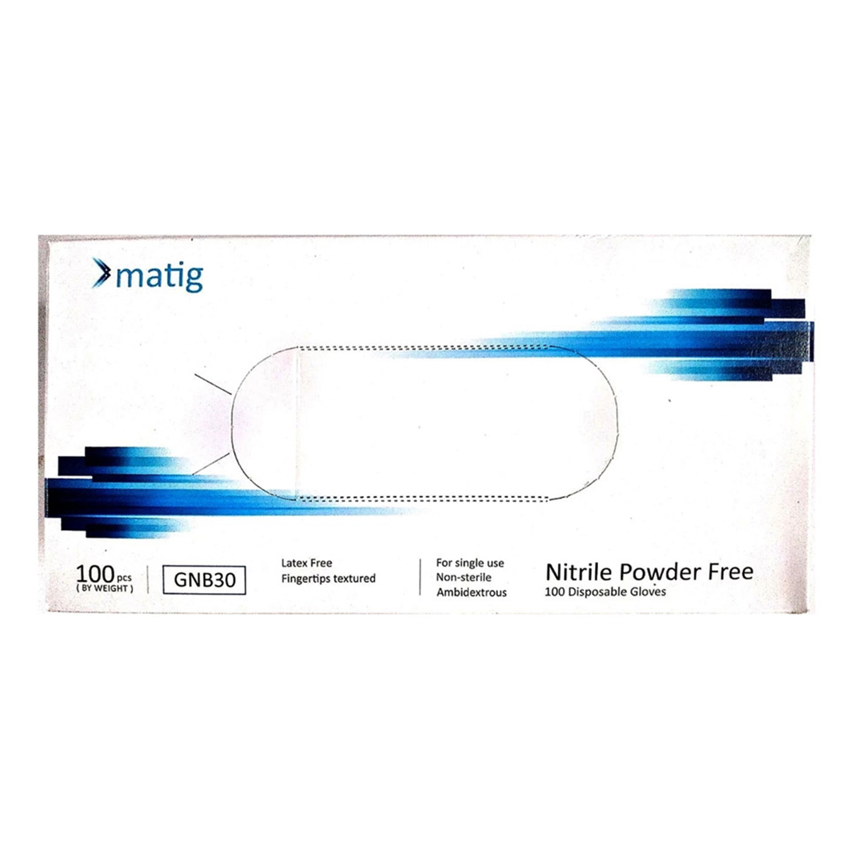 Nitrile Examination Gloves Matig-Small 100'S (Mun Health), Pack of 100 Nitrile Examination Gloves Matig-Small 100'S (Mun Health), Pack of 100