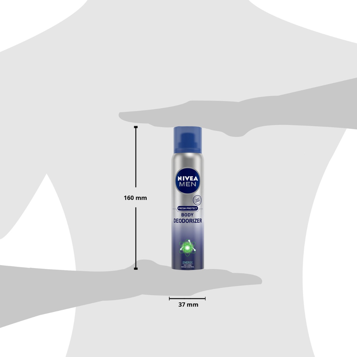 Nivea Men Energy Fresh Protect Body Deodorizer 120 ml, Pack of 1 Nivea Men Energy Fresh Protect Body Deodorizer 120 ml, Pack of 1
