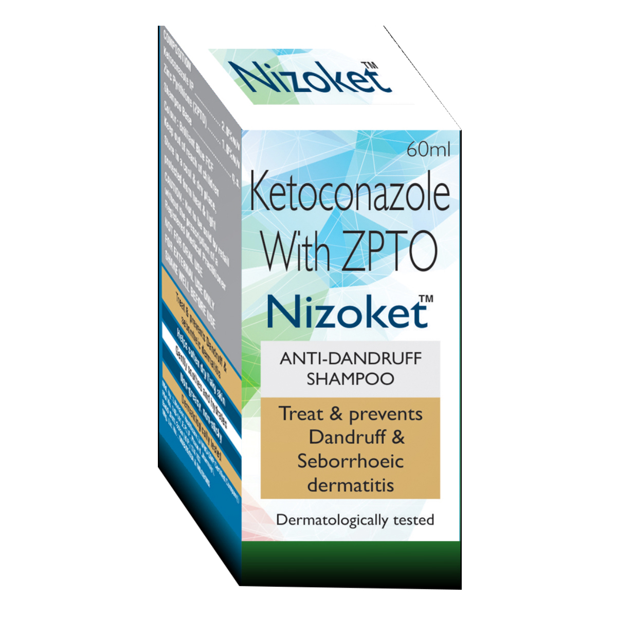 Nizoket 60Ml Shampoo, Pack of 1 Shampoo Nizoket 60Ml Shampoo, Pack of 1 Shampoo