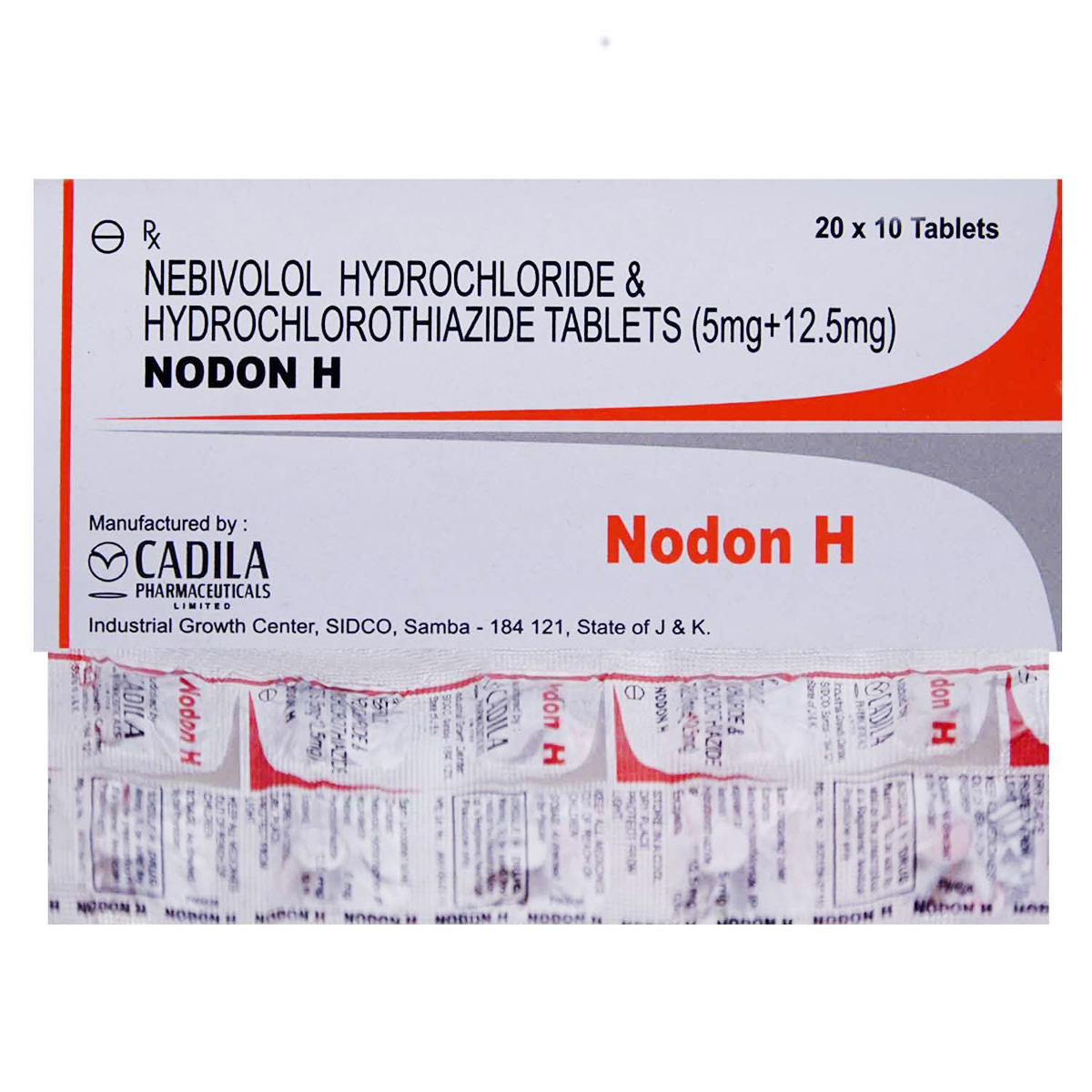 Nodon H Tablet 10's, Pack of 10 TABLETS Nodon H Tablet 10's, Pack of 10 TABLETS