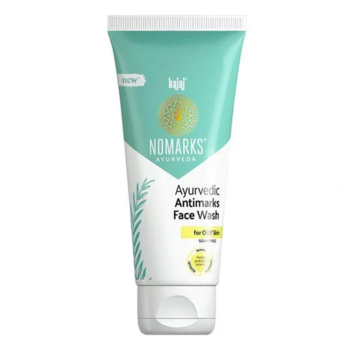 Bajaj Nomarks Ayurvedic Antimarks Face Wash 50 gm | Neem, Aloe Vera, Clove | Prevent Marks | For Oily Skin, Pack of 1 Bajaj Nomarks Ayurvedic Antimarks Face Wash 50 gm | Neem, Aloe Vera, Clove | Prevent Marks | For Oily Skin, Pack of 1