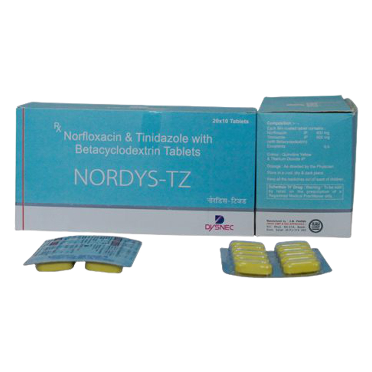 Nordys TZ Tablet 10's, Pack of 10 TabletS Nordys TZ Tablet 10's, Pack of 10 TabletS