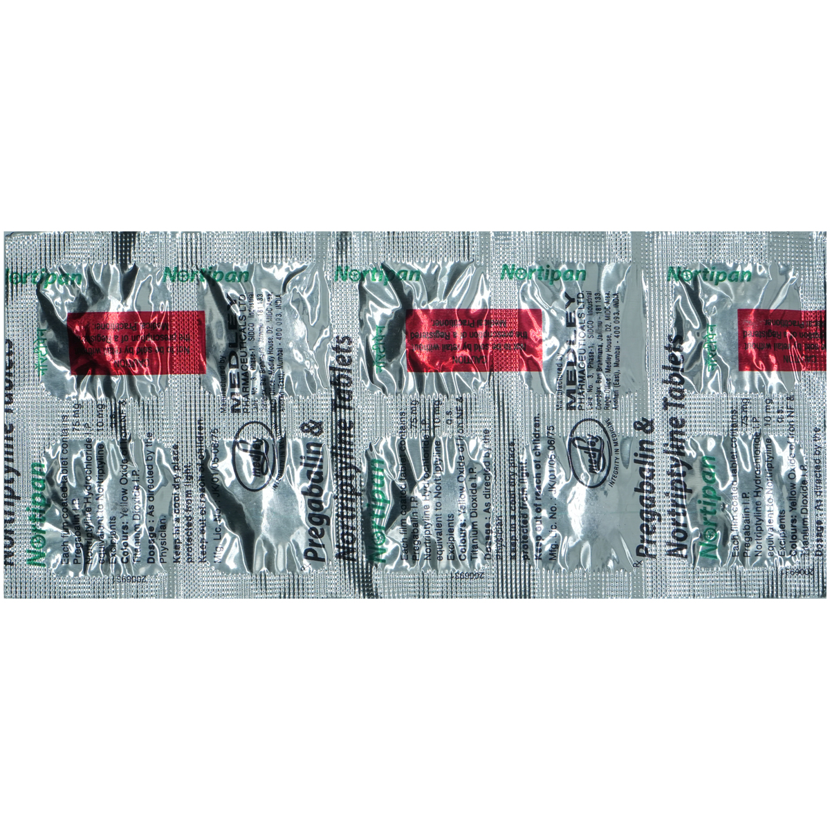 Nortipan Tablet 10's, Pack of 10 Nortipan Tablet 10's, Pack of 10