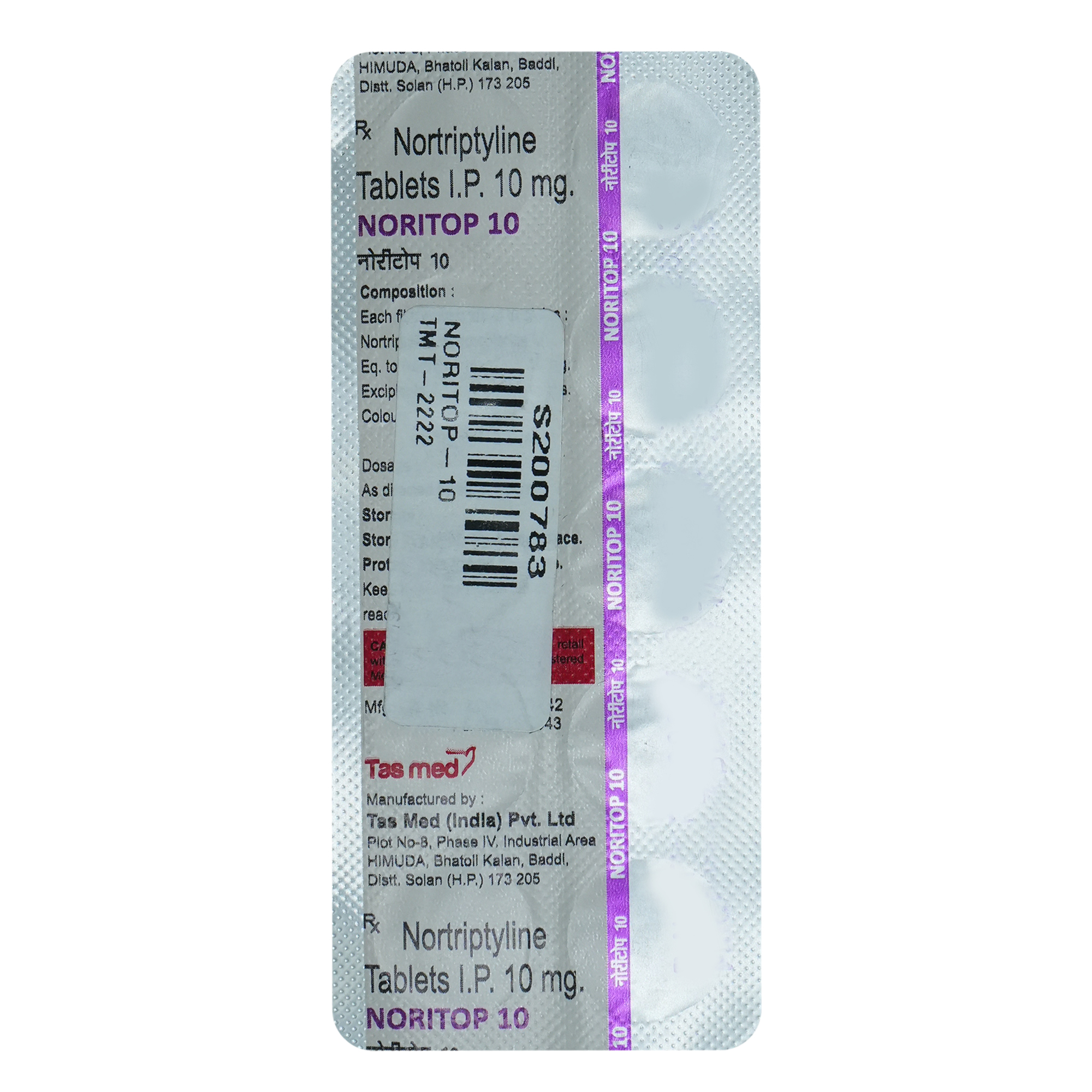 Noritop-10 Tablet 10's, Pack of 10 TABLETS Noritop-10 Tablet 10's, Pack of 10 TABLETS