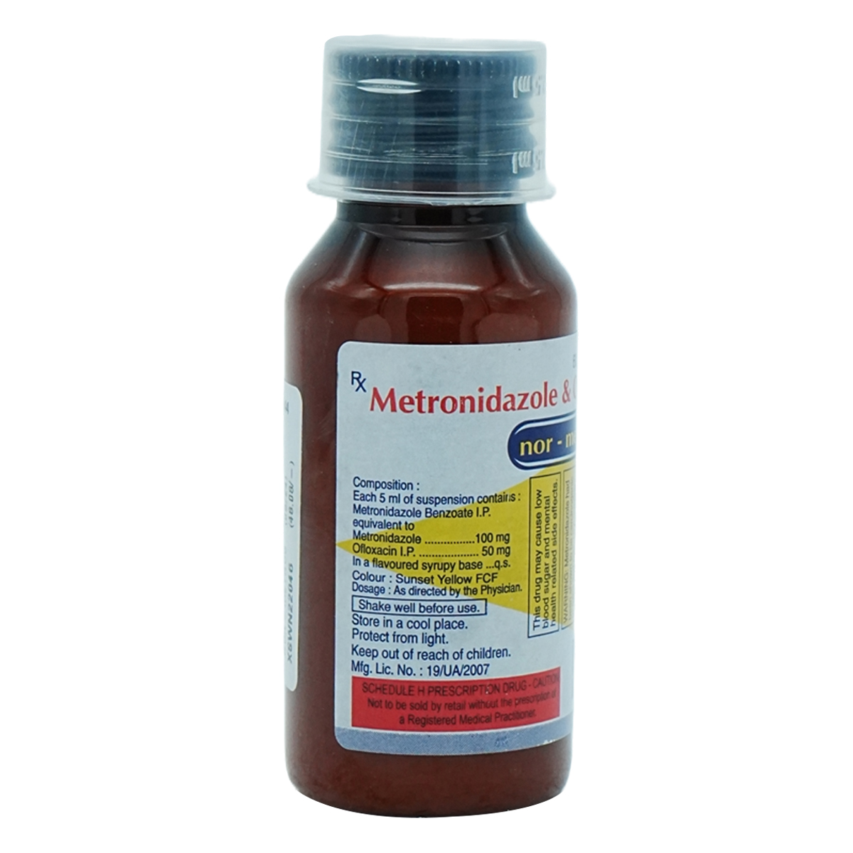 Nor-Metrogyl O Suspension 60ml, Pack of 1 Liquid Nor-Metrogyl O Suspension 60ml, Pack of 1 Liquid