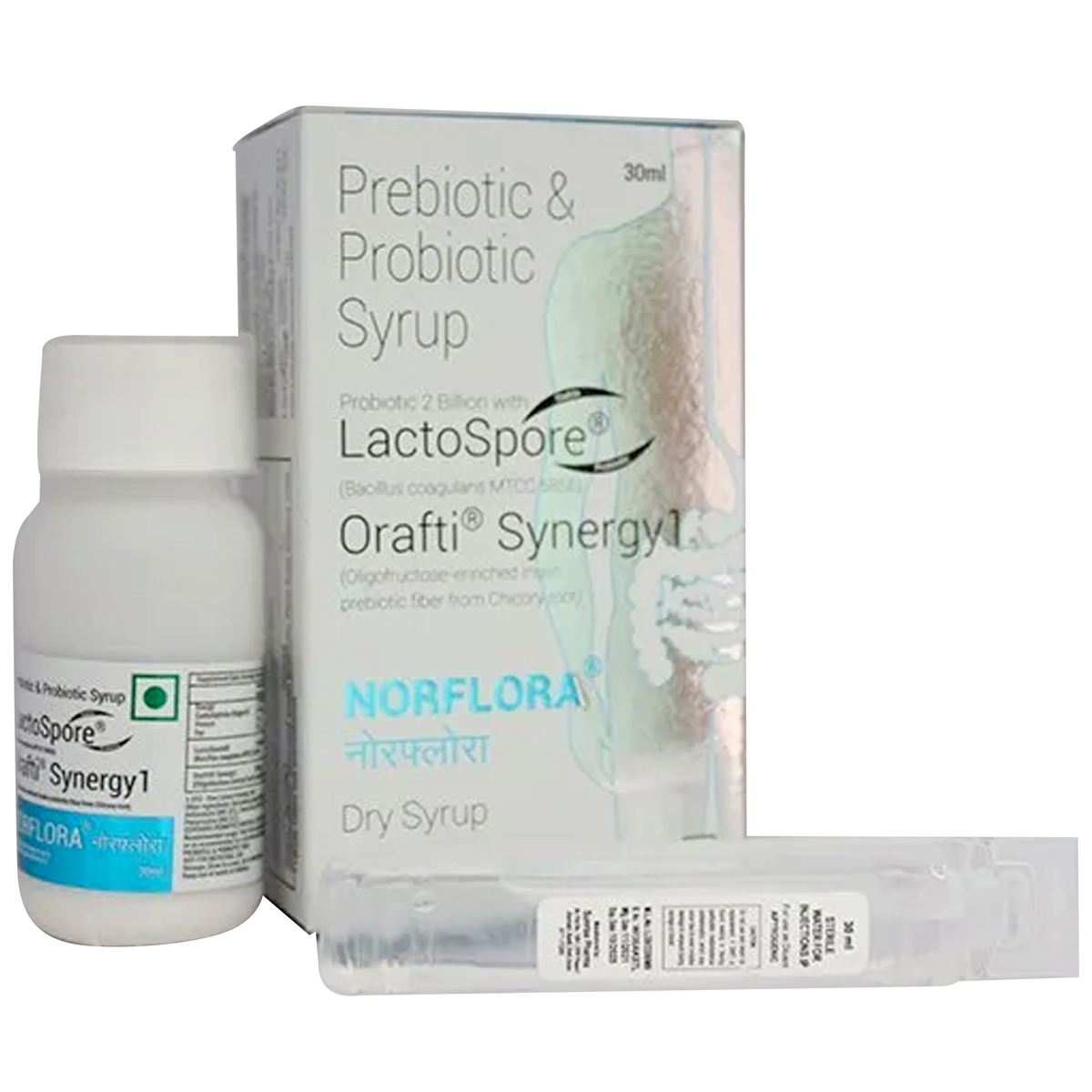 Norflora Dry Syrup 30 ml, Pack of 1 SYRUP Norflora Dry Syrup 30 ml, Pack of 1 SYRUP