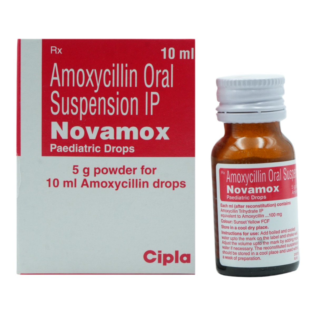 Novamox Drops 10 ml, Pack of 1 Drops Novamox Drops 10 ml, Pack of 1 Drops