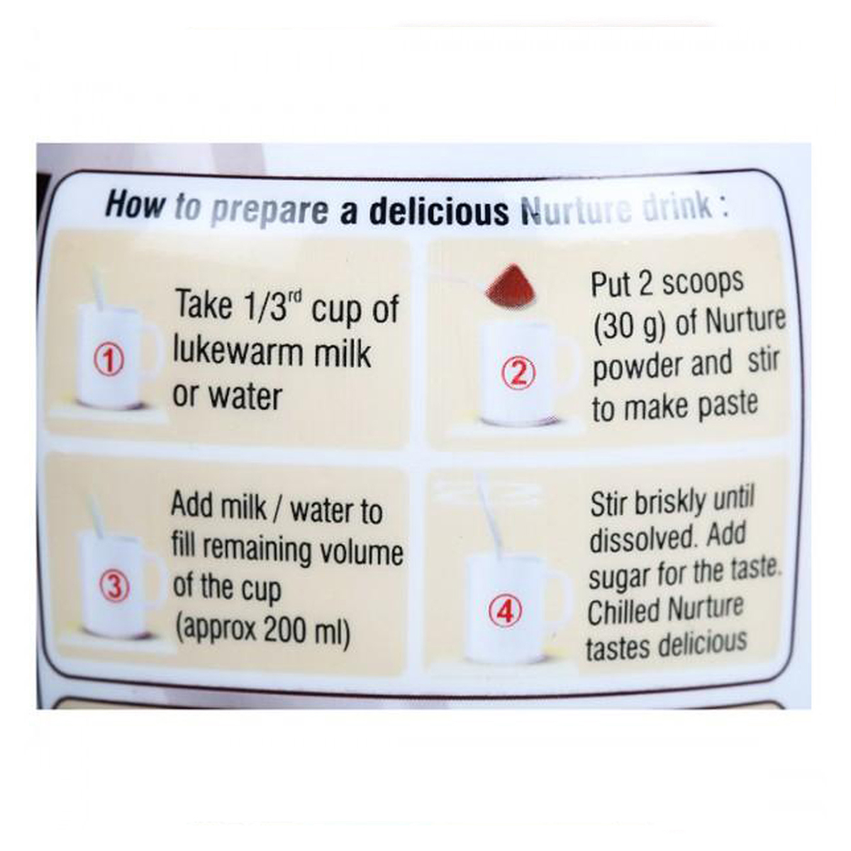 Nurture Delicious Chocolate Flavour Powder, 200 gm, Pack of 1 Nurture Delicious Chocolate Flavour Powder, 200 gm, Pack of 1