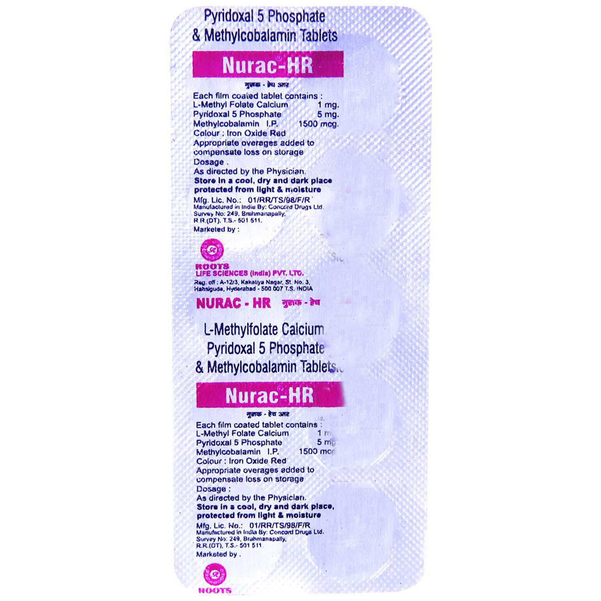 Nurac-HR Tablet 10's, Pack of 10 TabletS Nurac-HR Tablet 10's, Pack of 10 TabletS