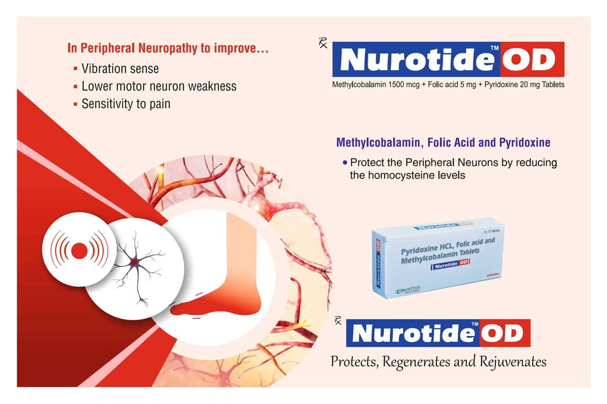 Nurotide OD Tablet 10's, Pack of 10 Nurotide OD Tablet 10's, Pack of 10