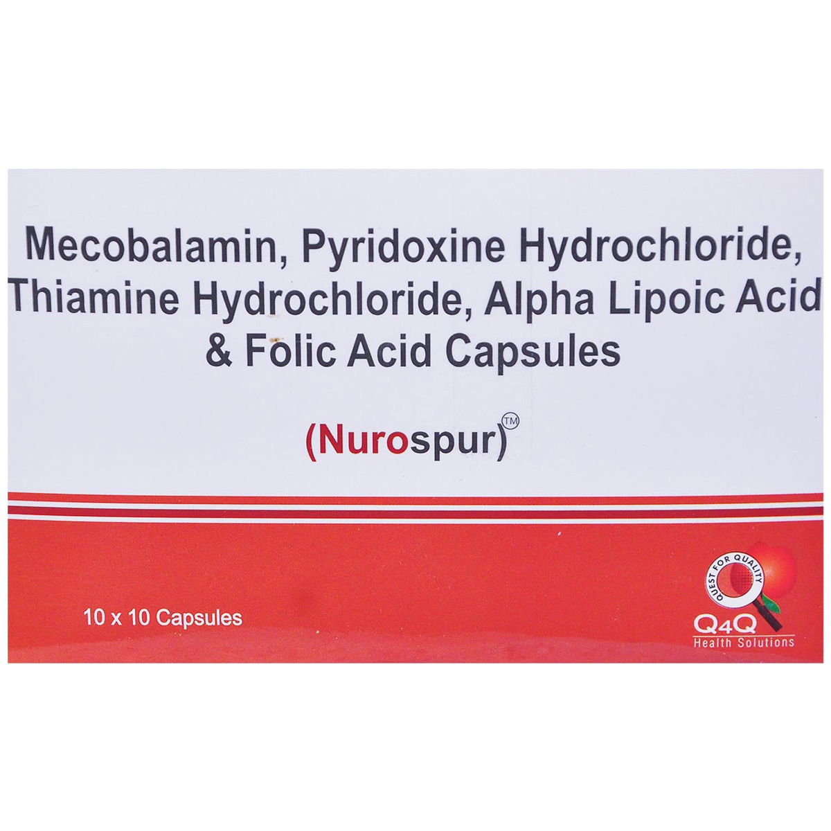 Nurospur Capsule 10's, Pack of 10 Nurospur Capsule 10's, Pack of 10