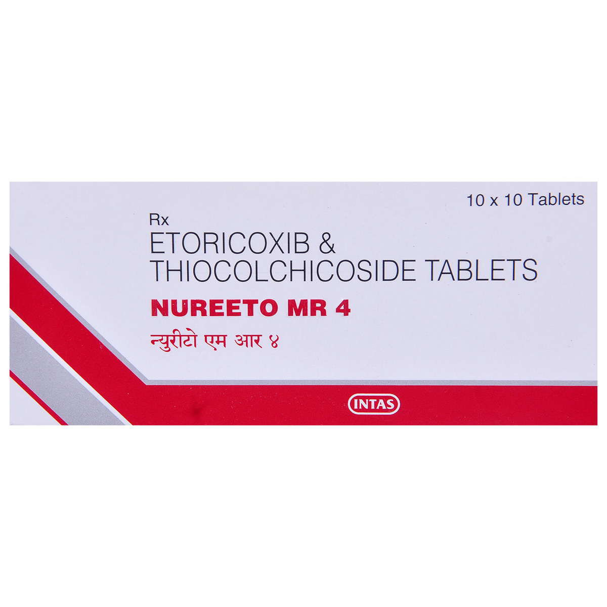 Nureeto MR 4 Tablet 10's, Pack of 10 TABLETS Nureeto MR 4 Tablet 10's, Pack of 10 TABLETS