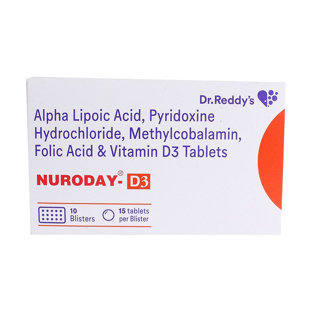 Nuroday D3 Tablet 15's, Pack of 15 Nuroday D3 Tablet 15's, Pack of 15