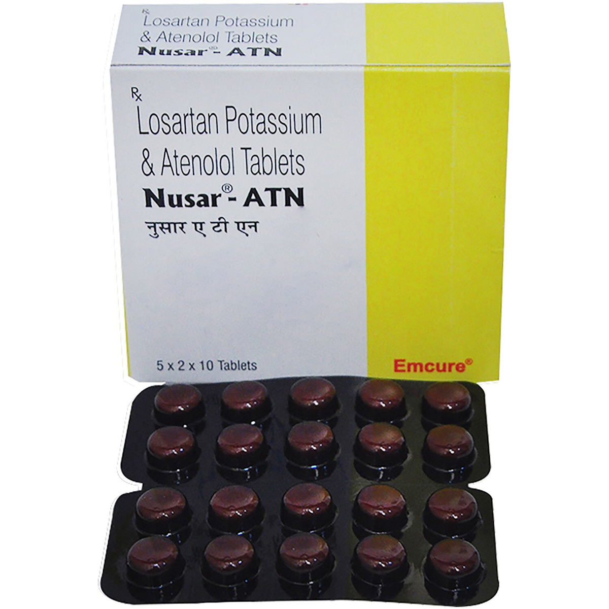 Nusar ATN Tablet 10's, Pack of 10 TABLETS Nusar ATN Tablet 10's, Pack of 10 TABLETS